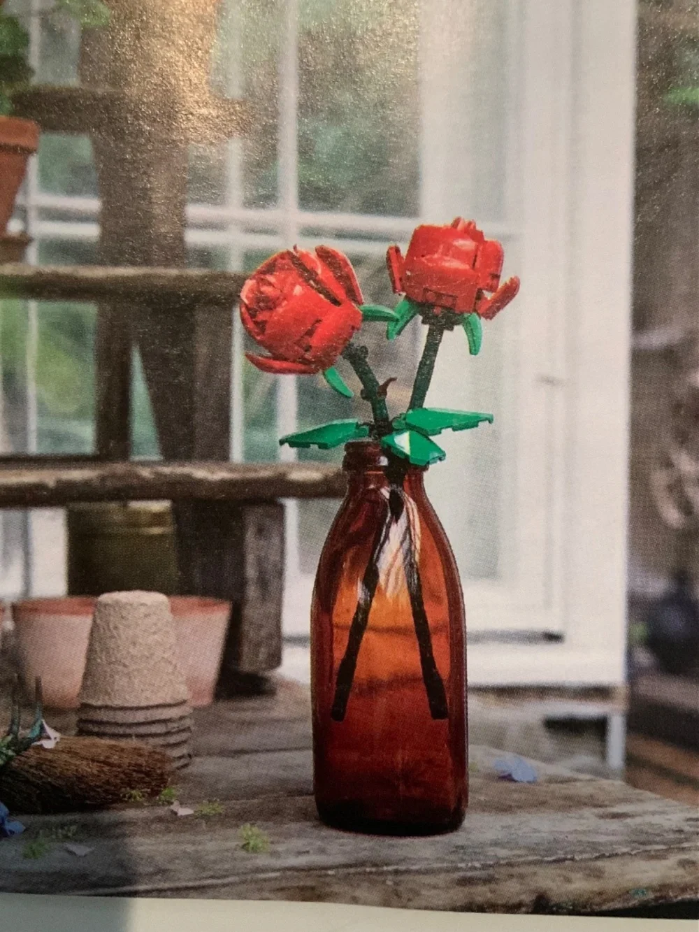 LEGO🌹Botanical Collection Rose 40460 🥀 Instruction Booklet & Extra Spare Parts